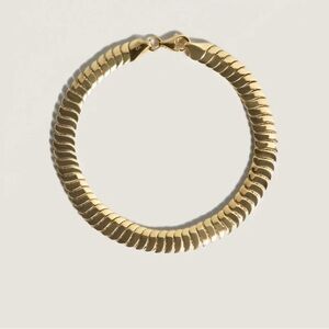 Kinn 14k cobra bracelet - relisted